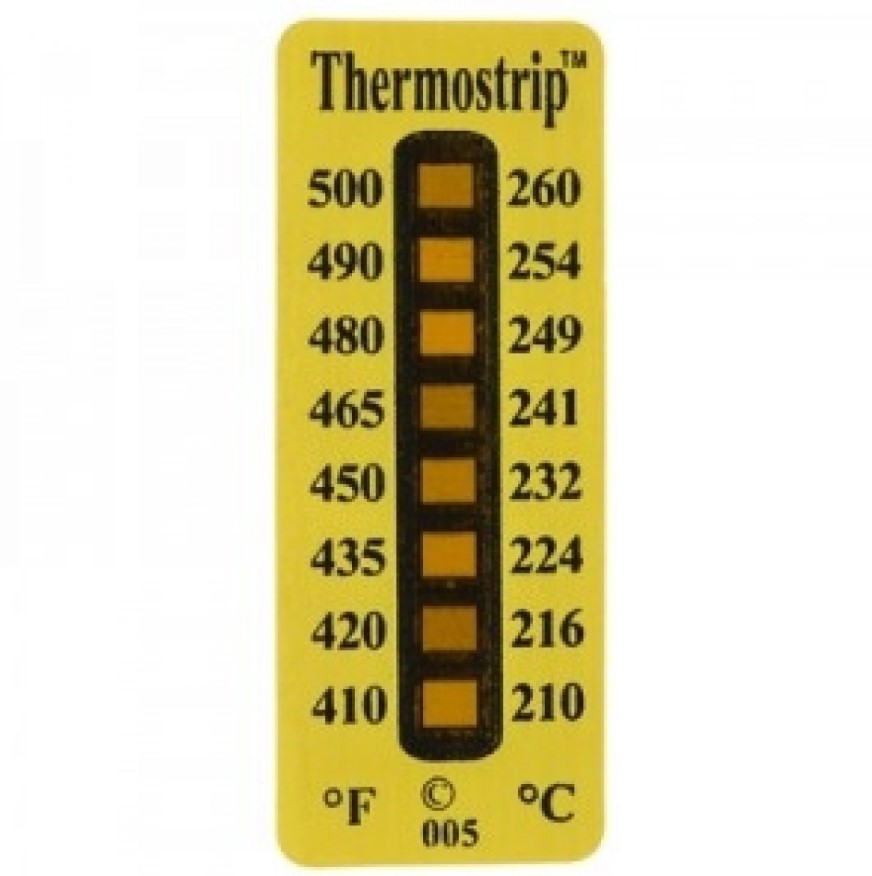 SICAKLIK ETİKETİ THERMOSTRİP-37 CS/CS-E